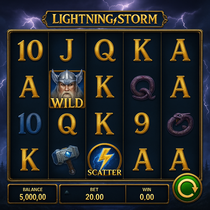 Spinline - Lightning Storm Slot Game