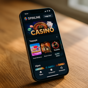 Spinline - Mobile Casino Platform - iOS and Android